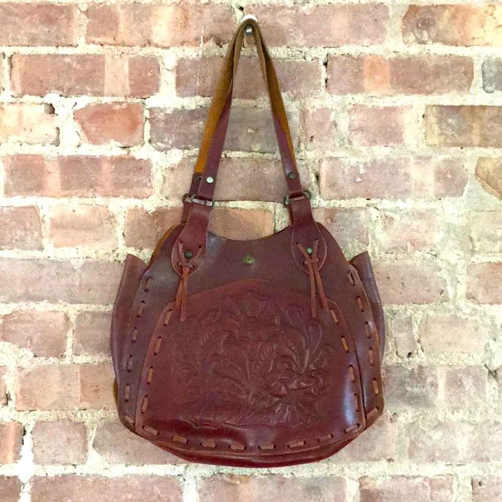 WA Bags vintage leather purse